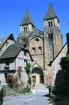 Abbey Church of Sainte-Foy and Town of Conques by unknown