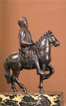 Equestrian Statuette of Charlemagne or Charles the Bald by unknown