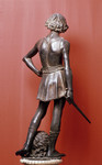 David with the Head of Goliath by Andrea del Verrocchio