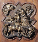 Sacrifice of Isaac by Brunelleschi Filippo