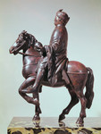 Equestrian statue of Charlemagne by unknown