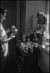 Man working in a laboratory of Ivan Michurin in Michurinsk, Russia, USSR, ca. 1932-1933 by Jacobi, Lotte, 1896-1990