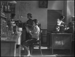 Assistants of Ivan Michurin working in a lab in Michurinsk, Russia, USSR, ca. 1932-1933 by Jacobi, Lotte, 1896-1990