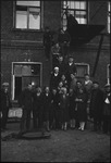 Group portrait of young adults in Michurinsk, Russia, USSR, ca. 1932-1933 by Jacobi, Lotte, 1896-1990