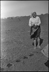 Smiling woman fieldworker in Michurinsk, Russia, USSR, ca. 1932-1933 by Jacobi, Lotte, 1896-1990