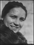 Portrait of Marusa Lugowski in Moscow, Russia, USSR, ca. 1932 by Jacobi, Lotte, 1896-1990