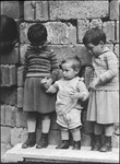 Three children in the Fedja family in Moscow, Russia, USSR, ca. 1932-1933 by Jacobi, Lotte, 1896-1990