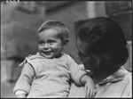 Woman and child in the Fedja family in Moscow, Russia, USSR, ca. 1932-1933 by Jacobi, Lotte, 1896-1990