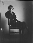 Portrait of Mikhail Efimovich Koltsov's wife, Fran in Moscow, Russia, USSR, ca. 1932-1933 by Jacobi, Lotte, 1896-1990