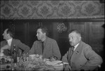 Meeting of the political Revolutionary Writers' Guild at a restaurant in Moscow, Russia, USSR, ca. 1932 by Jacobi, Lotte, 1896-1990