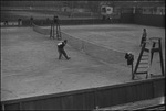 Tennis court in Moscow, Russia, USSR, ca. 1932-1933 by Jacobi, Lotte, 1896-1990