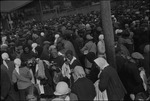 Crowd of people at a marketplace in Moscow, Russia, USSR, ca. 1932-1933 by Jacobi, Lotte, 1896-1990