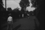 Children playing in a street in Moscow, Russia, USSR, ca. 1932-1933 by Jacobi, Lotte, 1896-1990