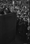 Crowd at an outdoor puppet show in Moscow, Russia, USSR, ca. 1932 by Jacobi, Lotte, 1896-1990