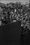 Crowd at an outdoor puppet show in Moscow, Russia, USSR, ca. 1932 by Jacobi, Lotte, 1896-1990