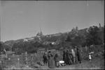 Russian priest conducting a funeral in Moscow, Russia, USSR, ca. 1932 by Jacobi, Lotte, 1896-1990