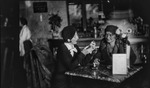 Two women at a table in Hotel Metropol in Moscow, Russia, USSR, ca. 1932 by Jacobi, Lotte, 1896-1990