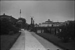 Walkway through a greenspace in Moscow, Russia, USSR, ca. 1932-1933 by Jacobi, Lotte, 1896-1990