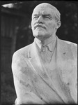 Sculpture of Lenin by Sergey Merkurov in the USSR, ca. 1932 by Jacobi, Lotte, 1896-1990