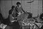 Silk painting workshop at Frau Goldschmidt's in the USSR, ca. 1932 by Jacobi, Lotte, 1896-1990