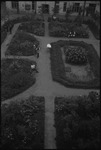 Inner courtyard of a building in the USSR, ca. 1932-1933 by Jacobi, Lotte, 1896-1990