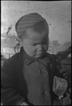 Child in a childcare center in Stalinabad (Dushanbe), Tajikistan, Central Asia, ca. 1932-1933 by Jacobi, Lotte, 1896-1990