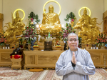 Buddhist Nun, 2019 by Becky Field