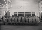 Alton Richardson lecturing class at Portsmouth Naval Prison, June 1921 by Clement Moran