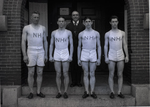 Men's Track, Relay Team, ca. 1921 by Clement Moran