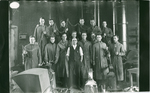 Forge Shop, Class of 1917, Sophomores in (Taken Feb 1915) See 1916 Granite, p.279 by Clement Moran