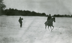 Winter Carnival, February 12, 1930: Ski-joring by Clement Moran