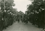 Commencement, June 1931: Gov. John Winant and John Kendall by Clement Moran