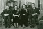 Tau Kappa Epsilon reception for Governor and Mrs. Styles Bridges, 1934 by Clement Moran