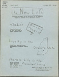 The New Left, Vol. 1, No. 1, October 1966