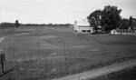Horse barn and hog shed and north fields, August 19, 1924 by Pond, Bremer Whidden, 1884-1959