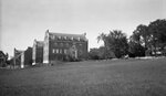 Fairchild Hall, the Commons, and the Kappa Sigma Fraternity house, August 19, 1924 by Pond, Bremer Whidden, 1884-1959