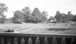 View from the Congreve Hall terrace facing Smith Hall, August 19, 1924 by Pond, Bremer Whidden, 1884-1959