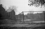 Tennis courts behind Smith Hall, October 28, 1924 by Pond, Bremer Whidden, 1884-1959