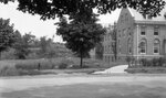 Congreve Hall, side view, from Main Street, July 16, 1927 by Pond, Bremer Whidden, 1884-1959