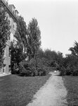 Hetzel Hall, path to side entrance, September 16, 1930 by Pond, Bremer Whidden, 1884-1959