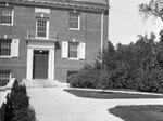 Fairchild Hall, north entrance, September 16, 1930 by Pond, Bremer Whidden, 1884-1959