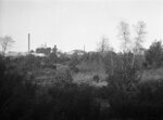 Greenhouses and campus buildings, distant view, December 31, 1931 by Pond, Bremer Whidden, 1884-1959