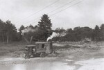 Construction site with steam shovel, [November 1, 1925] by Pond, Bremer Whidden, 1884-1959