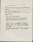 Strike Daily: WSBE (Whittemore School of Business) Resolutions from Department Meeting, May 7, 1970 by University of New Hampshire