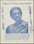Strike Daily, May 12, 1970 by University of New Hampshire