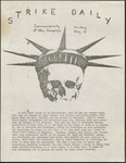Strike Daily, Friday, May 15, 1970 by University of New Hampshire