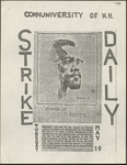 Strike Daily, Tuesday, May 19, 1970 by University of New Hampshire