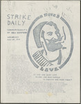 Strike Daily, Wednesday, May 20, 1970 by University of New Hampshire