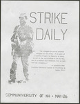 Strike Daily, May 26, 1970 by University of New Hampshire