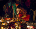 Celebrating Diwali, 2012 by Becky Field